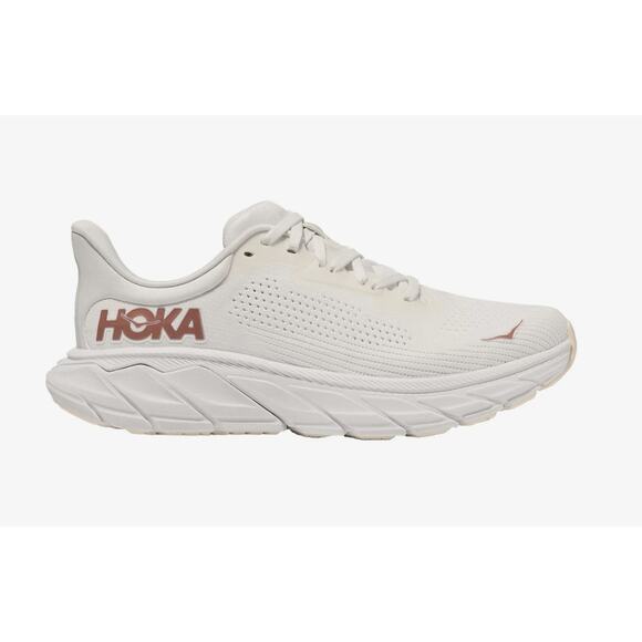 Hoka Shoes - HOKA Women's HOKA Arahi 7 White Running Shoe Size 10 B
